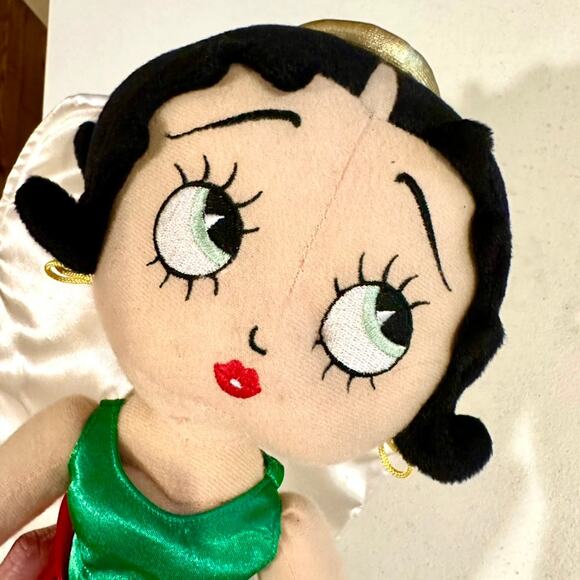 Vintage Betty Boop Christmas Angel Plush - Picture 5 of 5